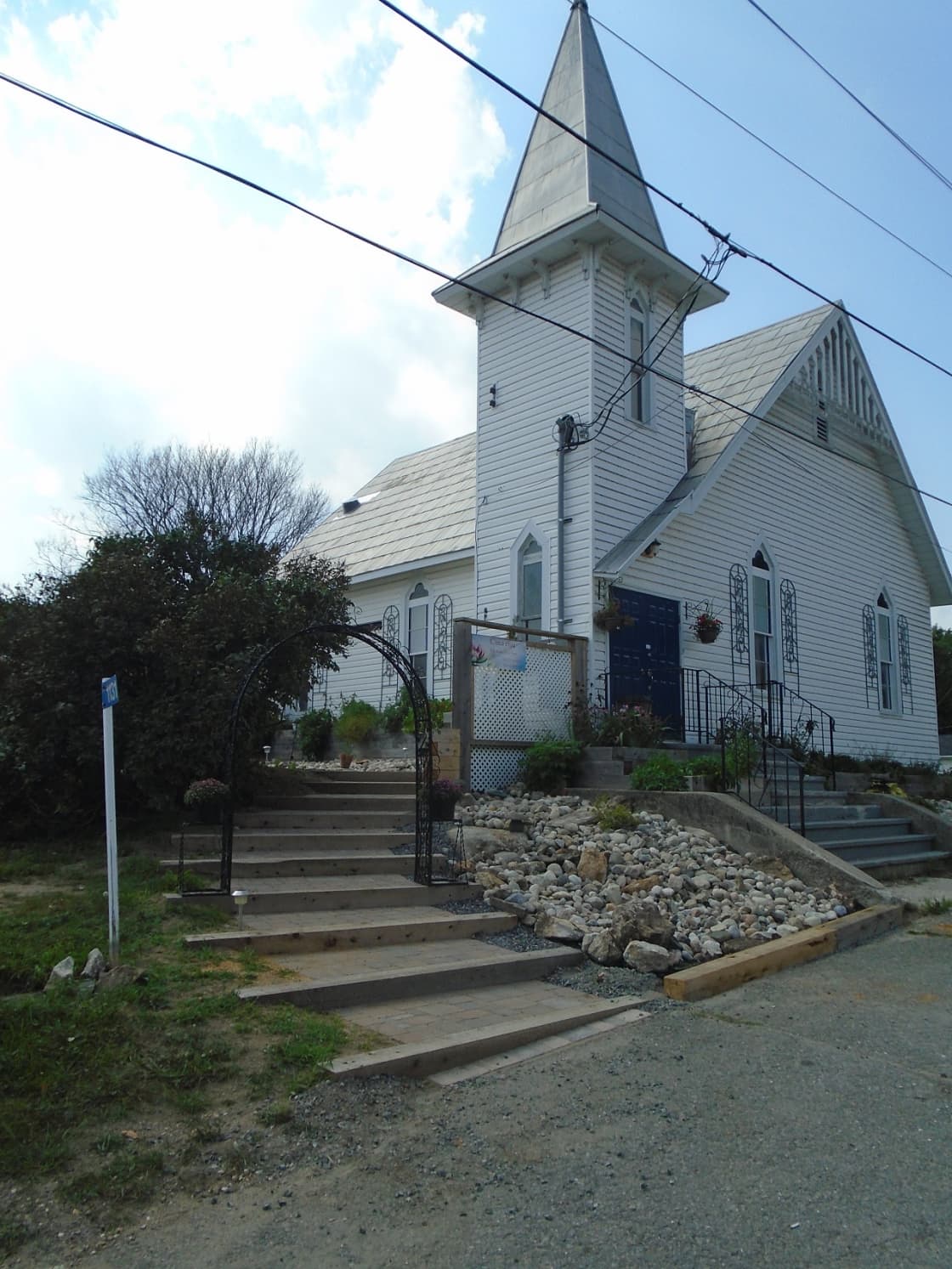 The Church on the Hill was renovated in 2013 and turned into a personal residence.