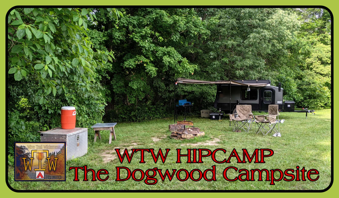 Dogwood Campsite - Nicely shaded and private with beautiful dogwoods in bloom early spring. 