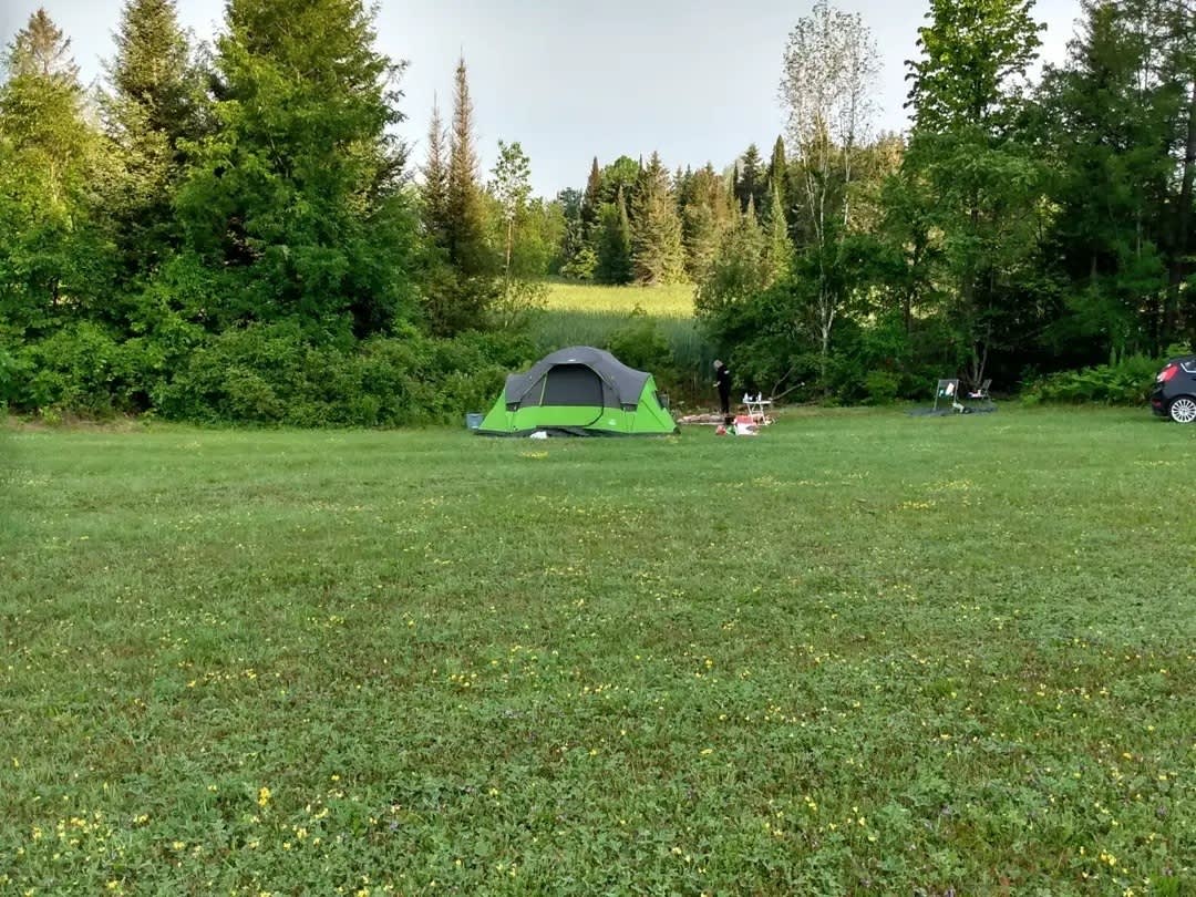 Lower camp site