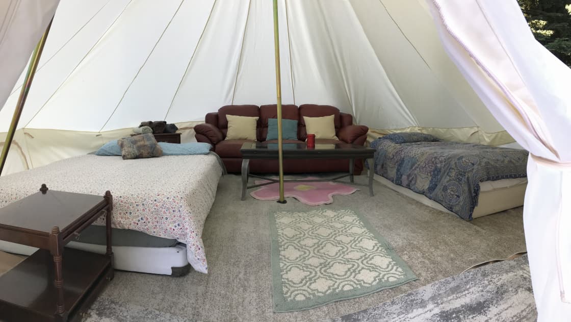 Tent 2 inside