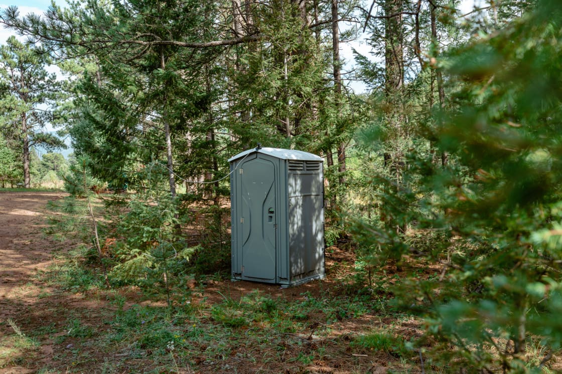 Although it needs no explanation, I can't emphasize enough how great it is to have a portable toilet on a campground!