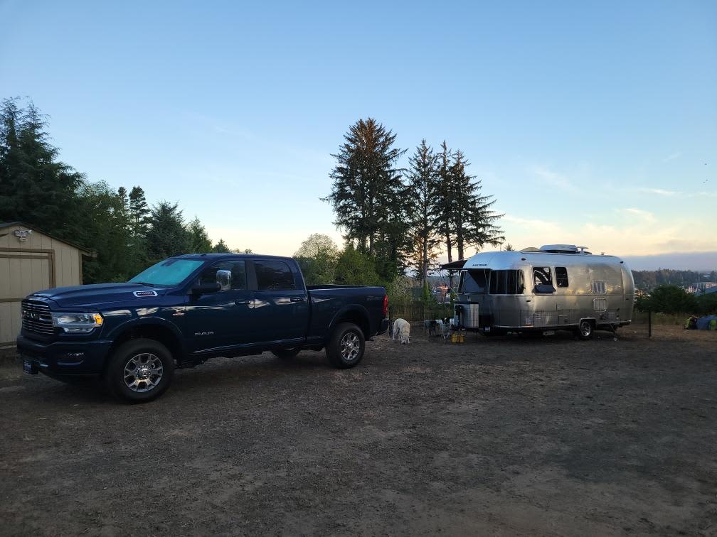 Our rig at the site