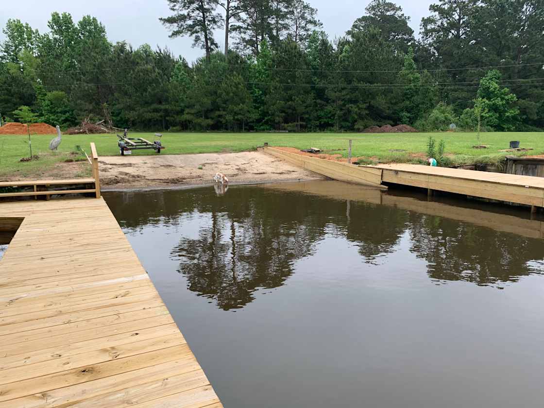 Rays Camp on Grand Bayou Reservoir Hipcamp in Coushatta, Louisiana