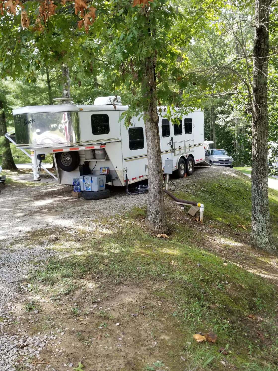 RV camping full hook up 