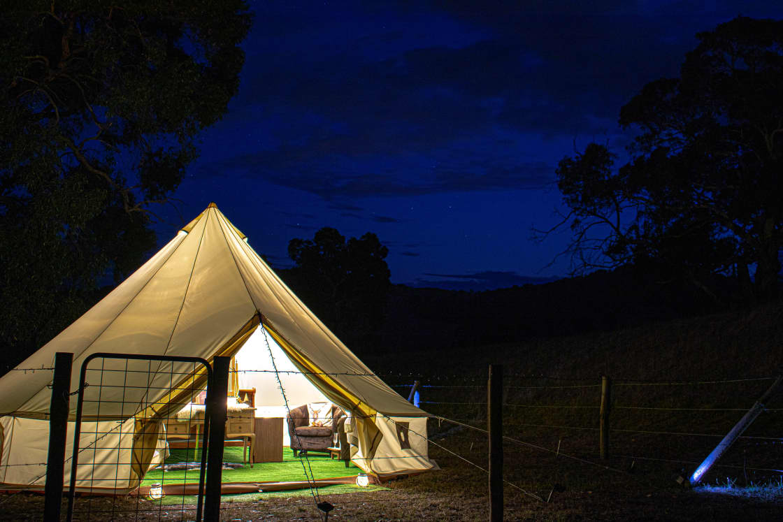 The Perfect Pitch Honeycombe Tent