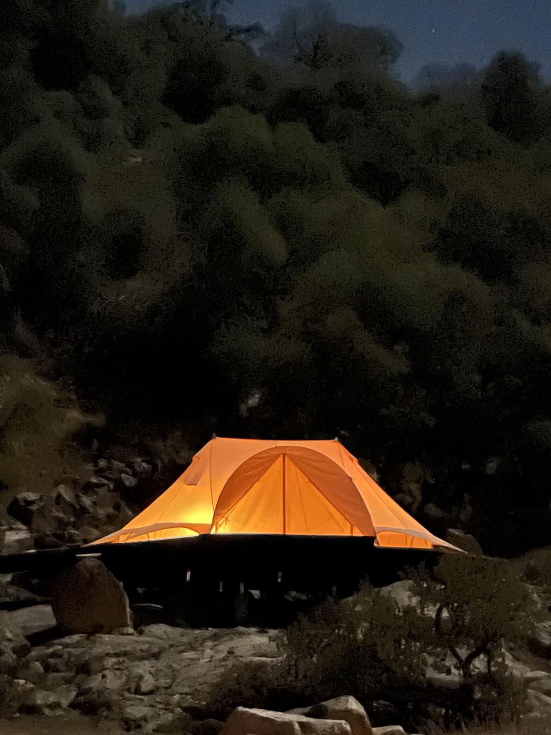 The Mindful Tent . River view 
