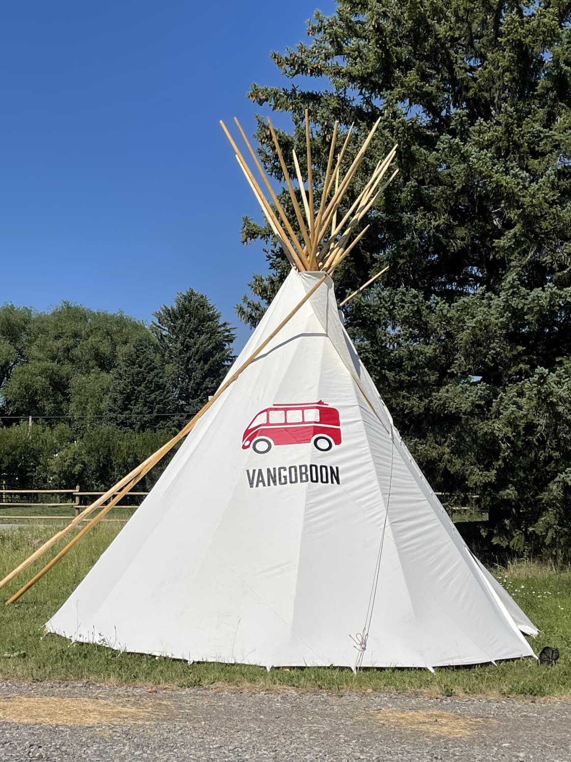 Look for our TeePee!