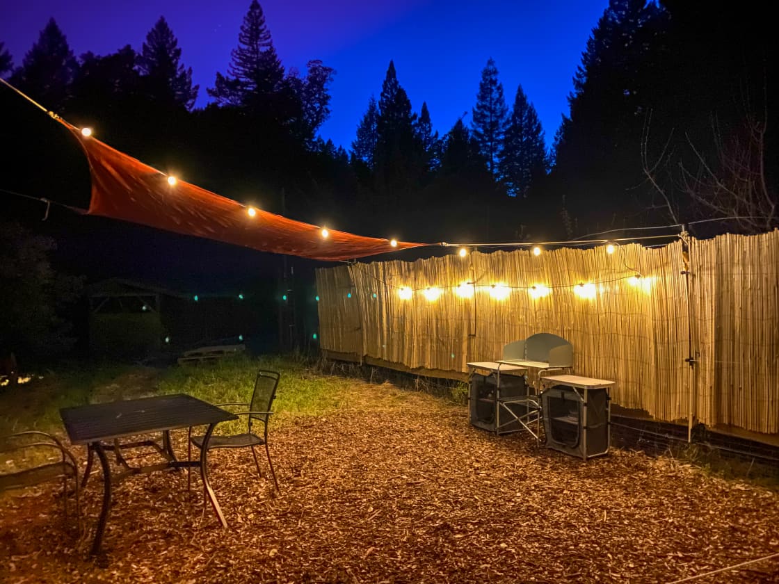 Glamping in the Redwoods