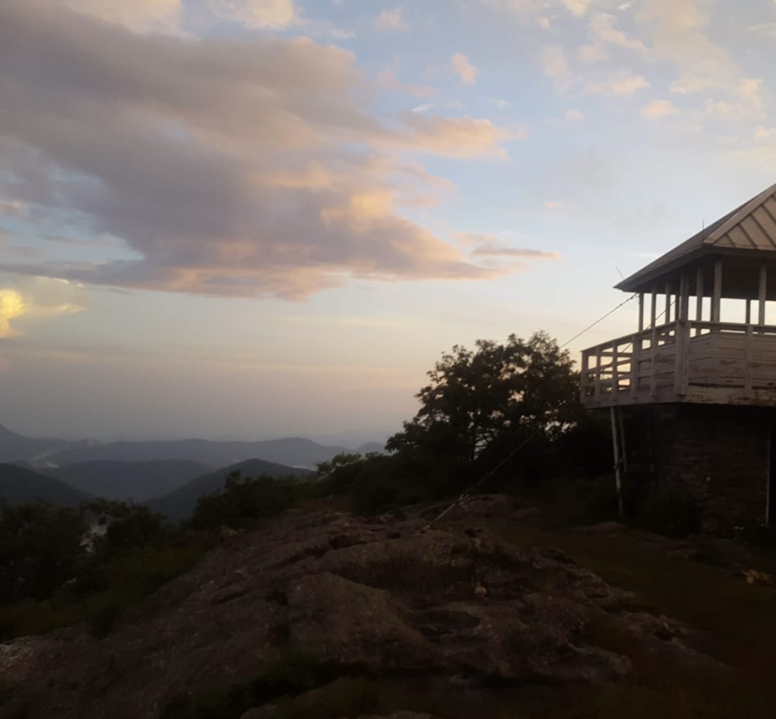 Yellow mountain fire tower 