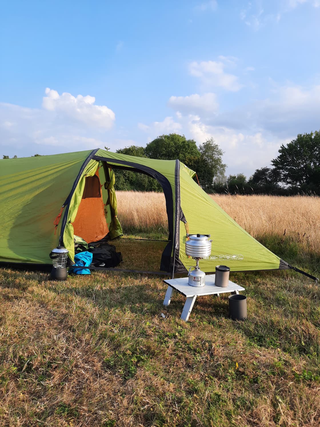 Our large meadow pitches are suitable for tents of all sizes