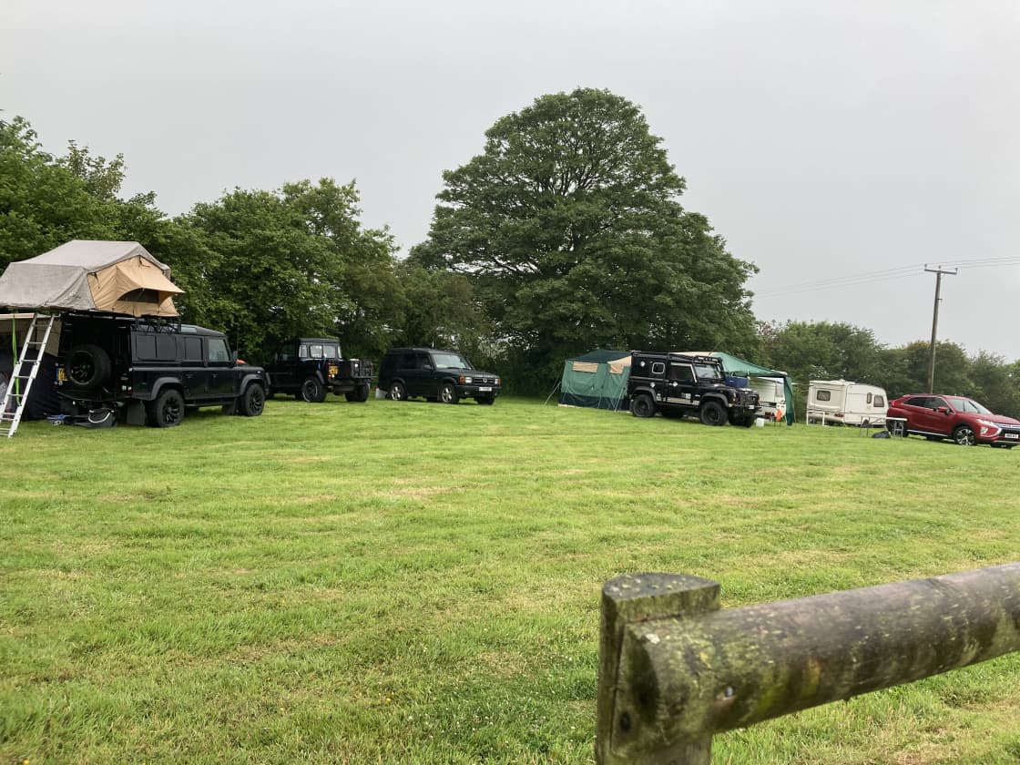 South Wales Land Rover Club on tour