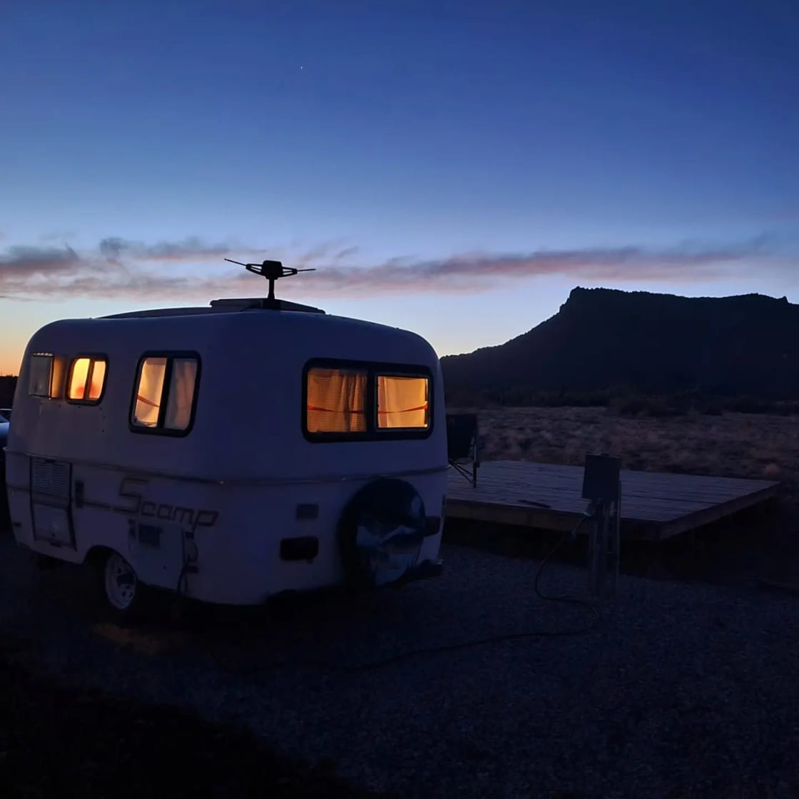 Land Beyond Zion tent-van camp