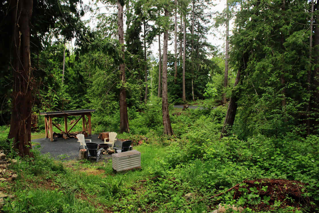 Shearwater Vista Hipcamp in Powell River, British Columbia