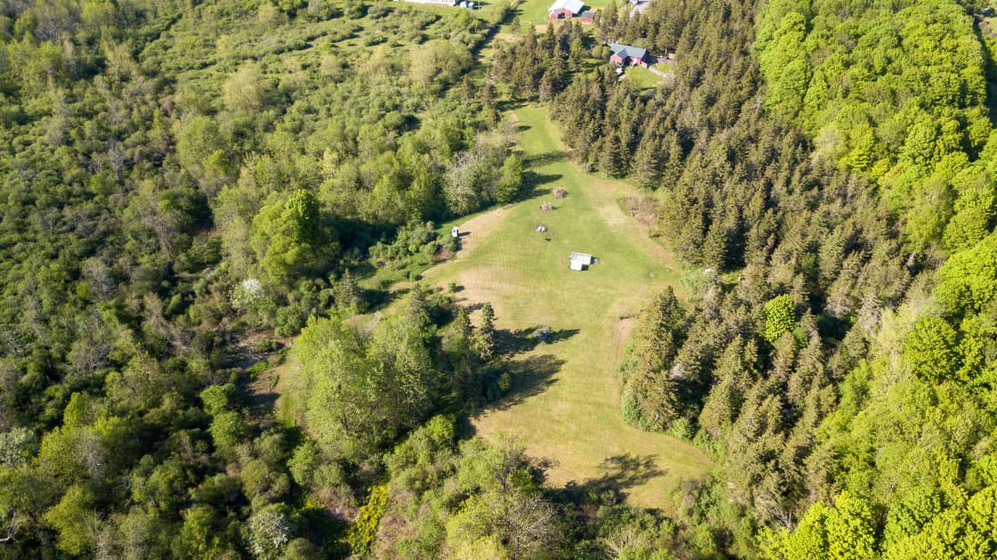 Aerial of Camp