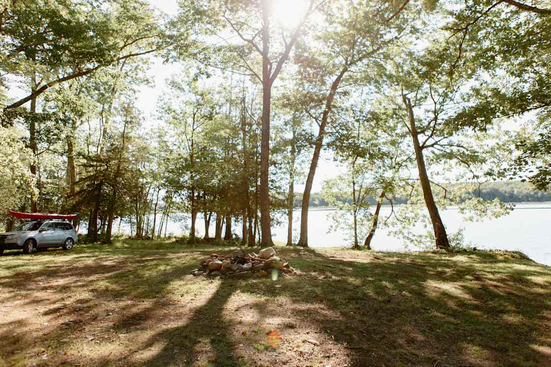Peace of Maine1/2 Mile Waterfront Hipcamp in Palmyra, Maine