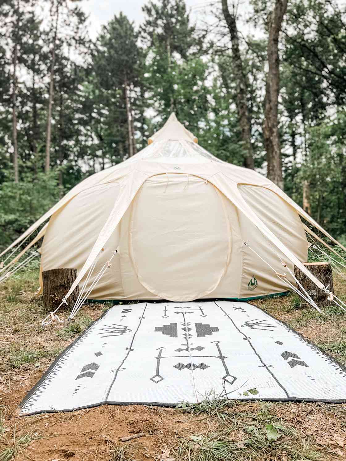 Waggoner Woods Hipcamp in Lake Arrowhead, Wisconsin