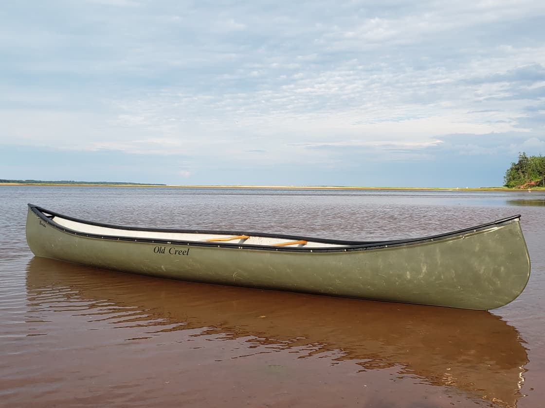 Canoe on site to borrow or bring your own