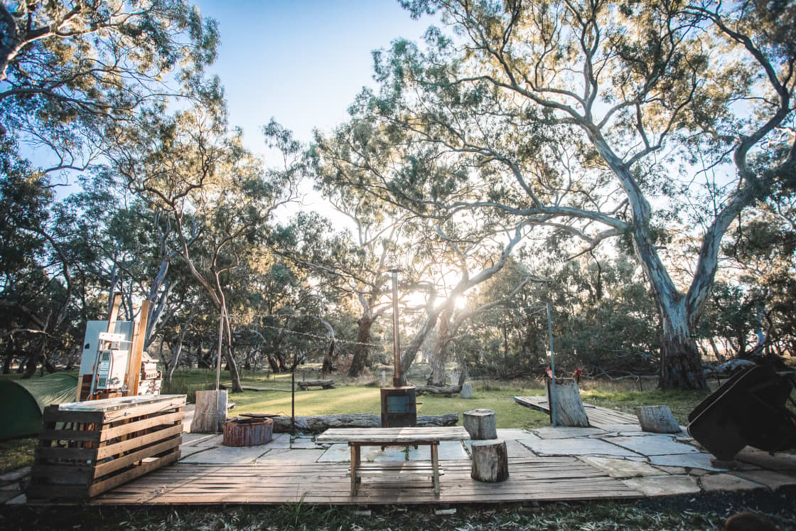 Probably the most beautiful and functional Campkitchen we have seen
