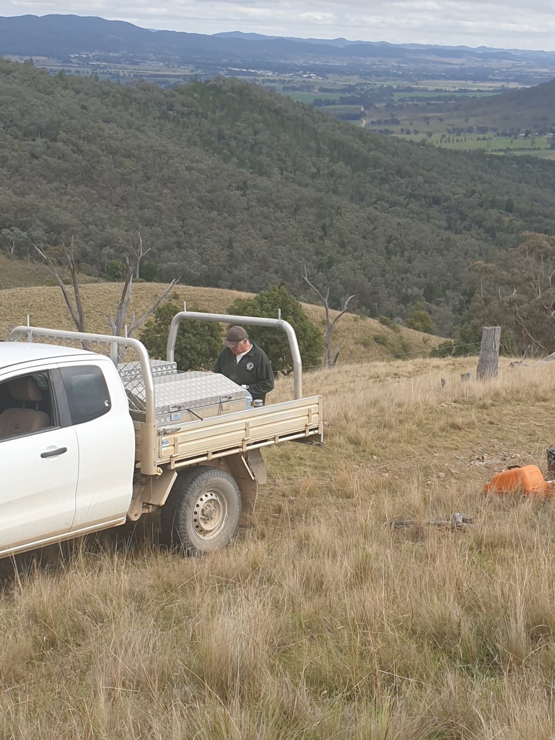 4WD trip up the mountain for a picnic 