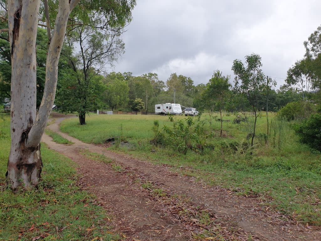 Entry to the farms camping paddock 