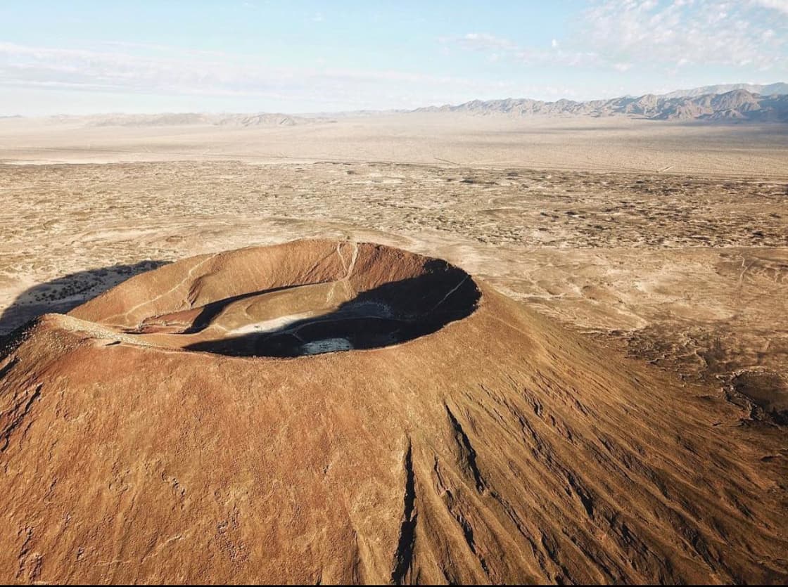 The Amboy Crater is only 3 miles away for a fabulous hike.