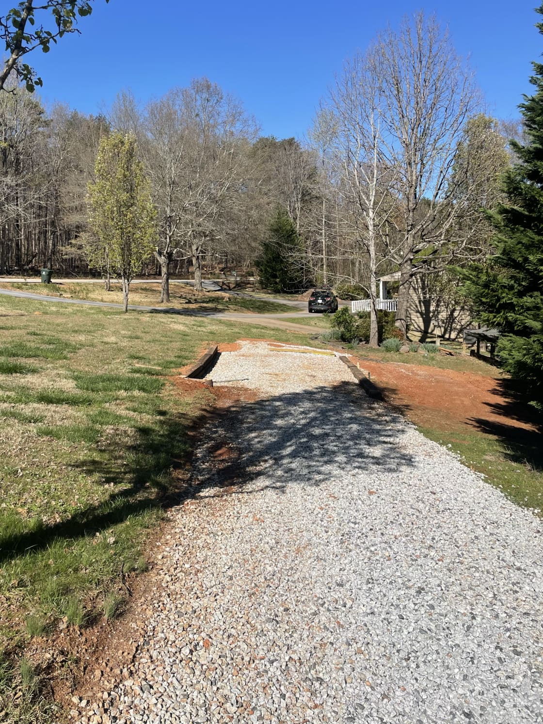 Site was updated and widen in March 2023. Grass has been planted. More updates coming. Message us for more more recent photos.