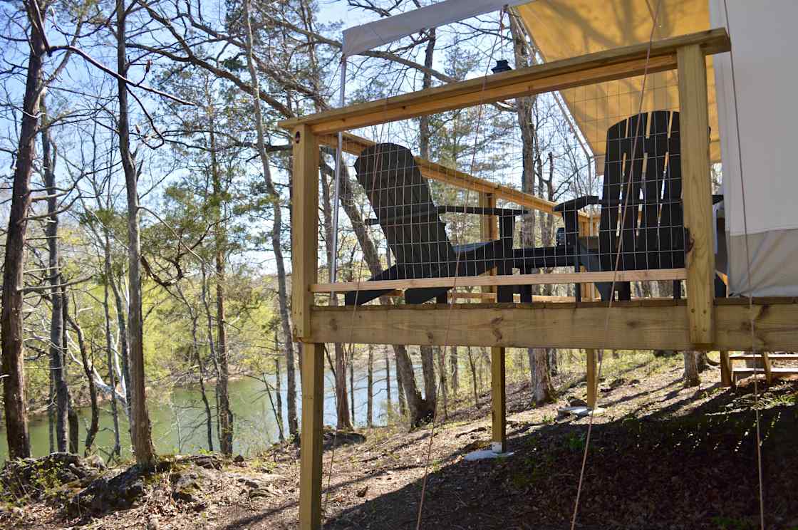 Otahki Lake Cabins and Campground Hipcamp in Greenville, Missouri