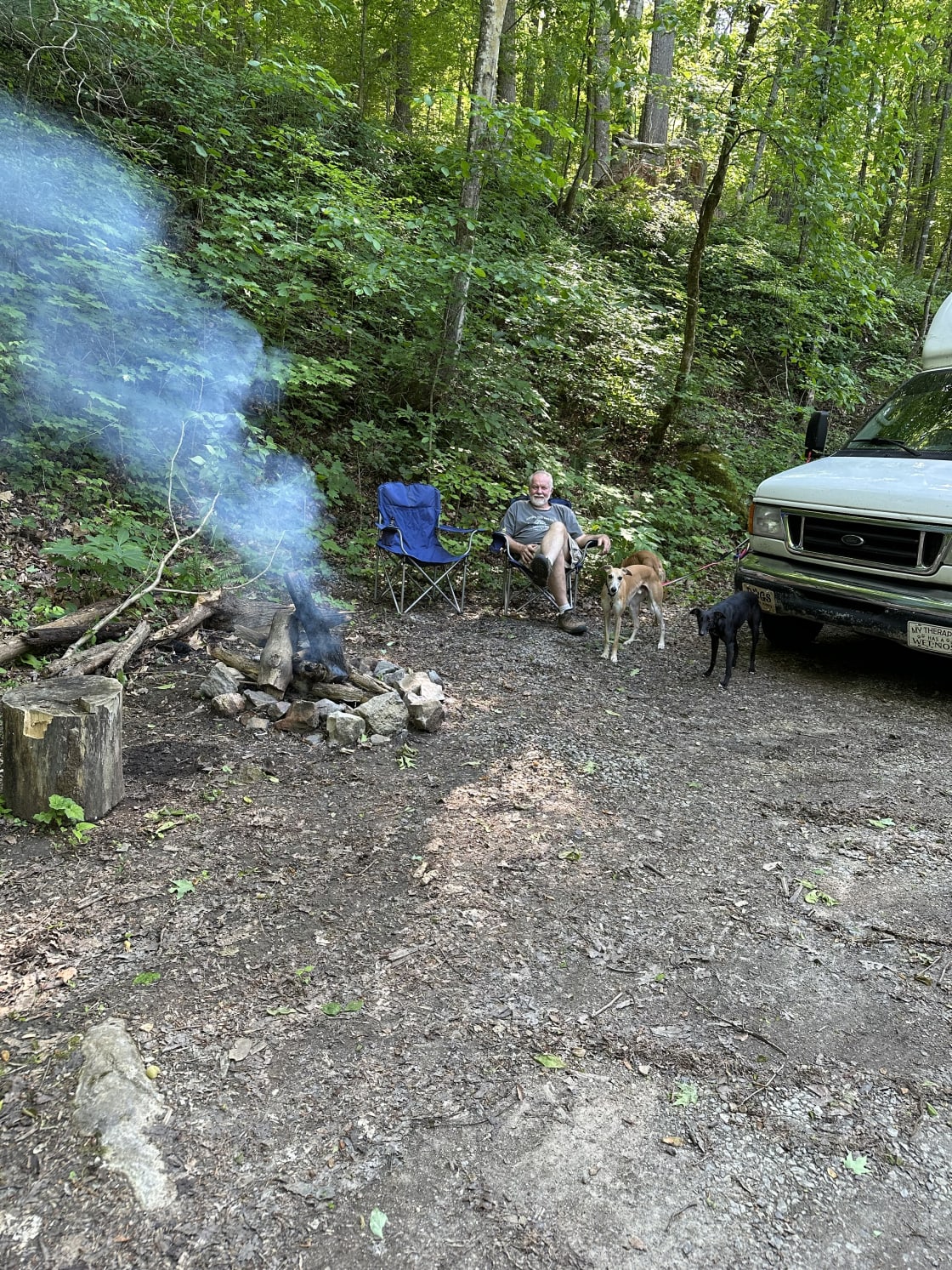 Camping at Redtail Farm