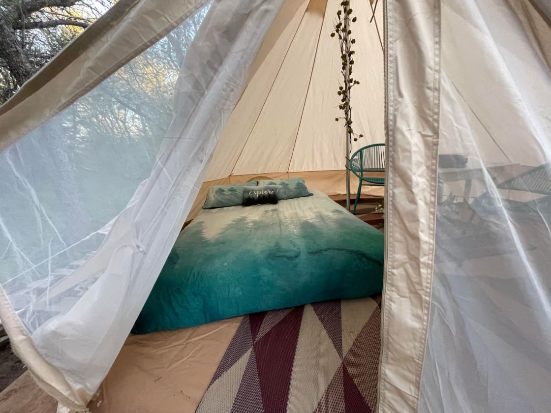 The Orchard - Bell Tent Glamping NB