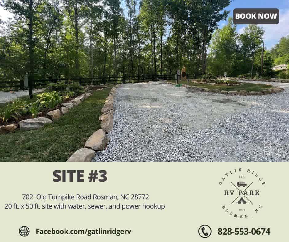 Gatlin Ridge RV Park Hipcamp in Rosman, North Carolina