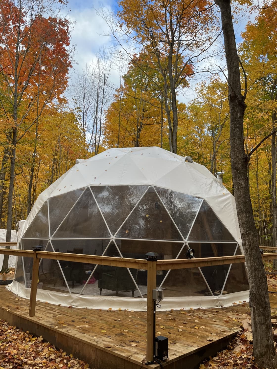 Forest Stargazing Glamping Dome