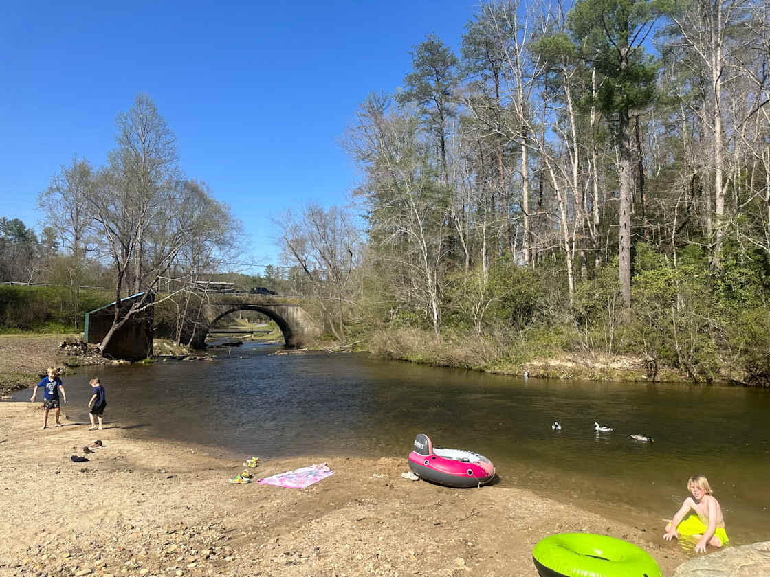 Horseshoe Bend Family Campground Hipcamp in Glen Alpine, North Carolina