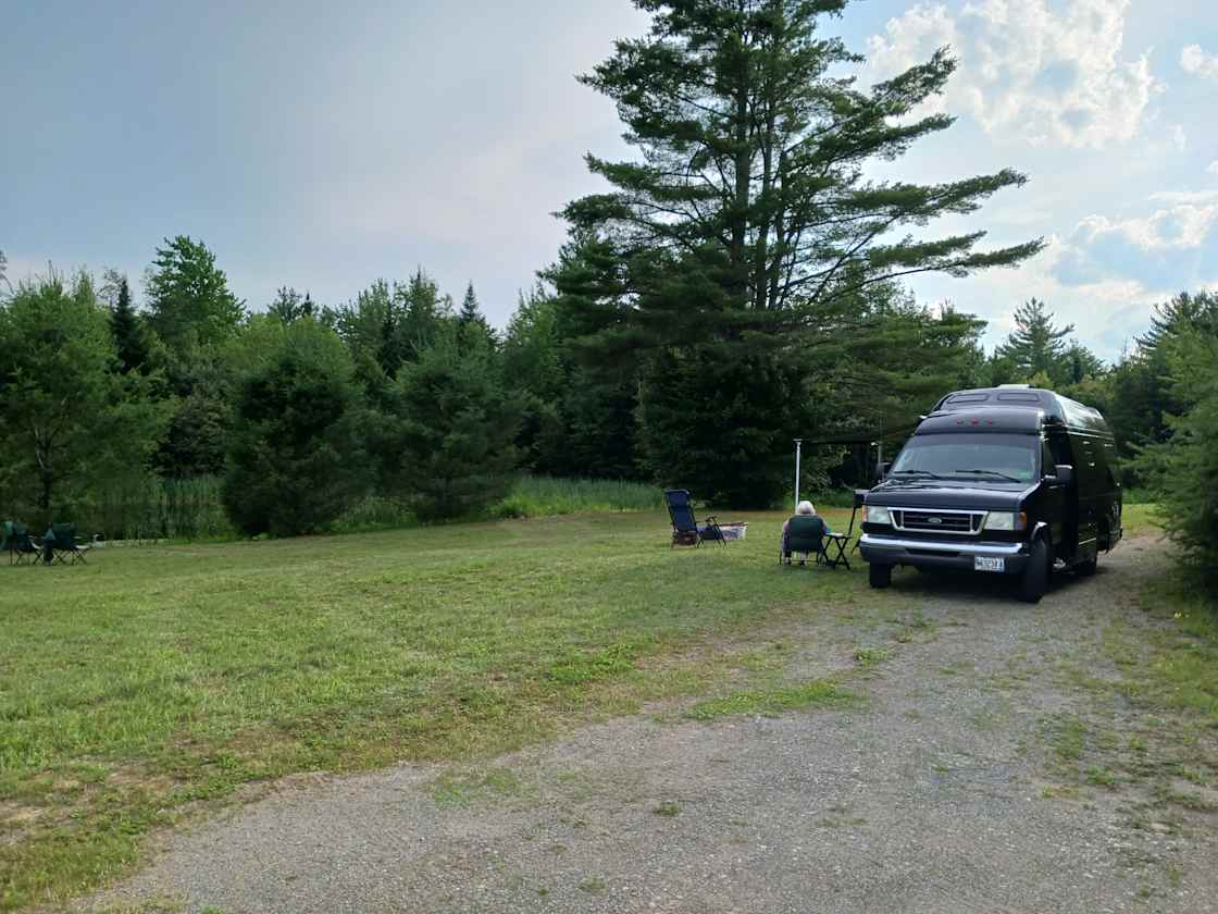 Mountain Farm Tranquility Pond Hipcamp in Embden, Maine