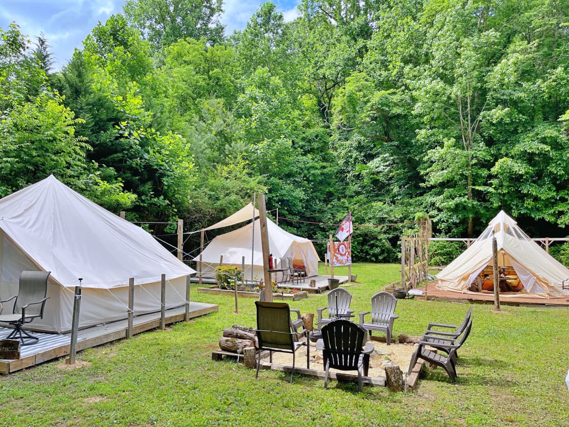 Riverfront Glamping Experience !