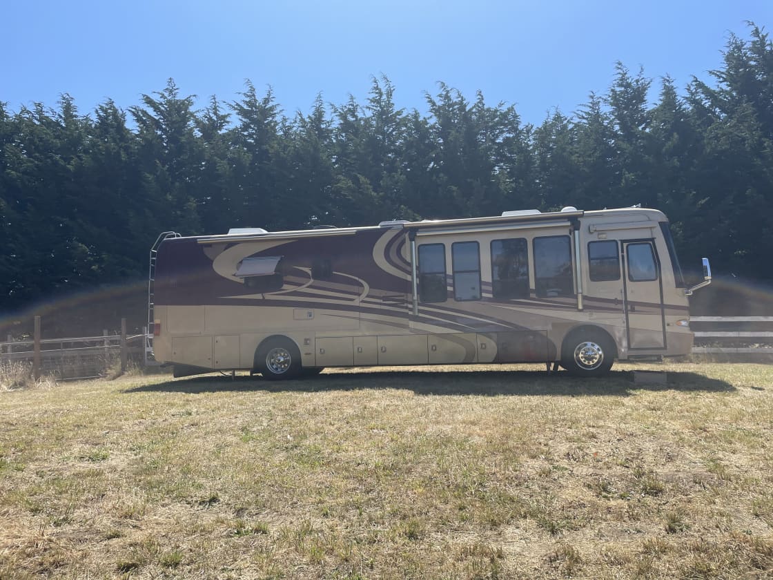 We can fit class A and B RVs on the property 