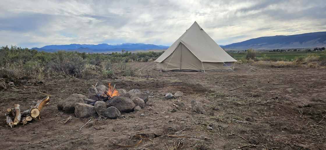 Lone Cedar Acres Hipcamp in Central Valley, Utah