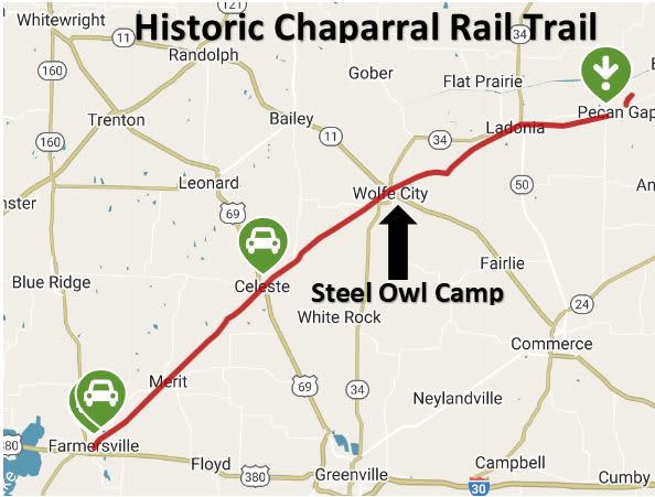Steel Owl Camp Glamp near the city!
