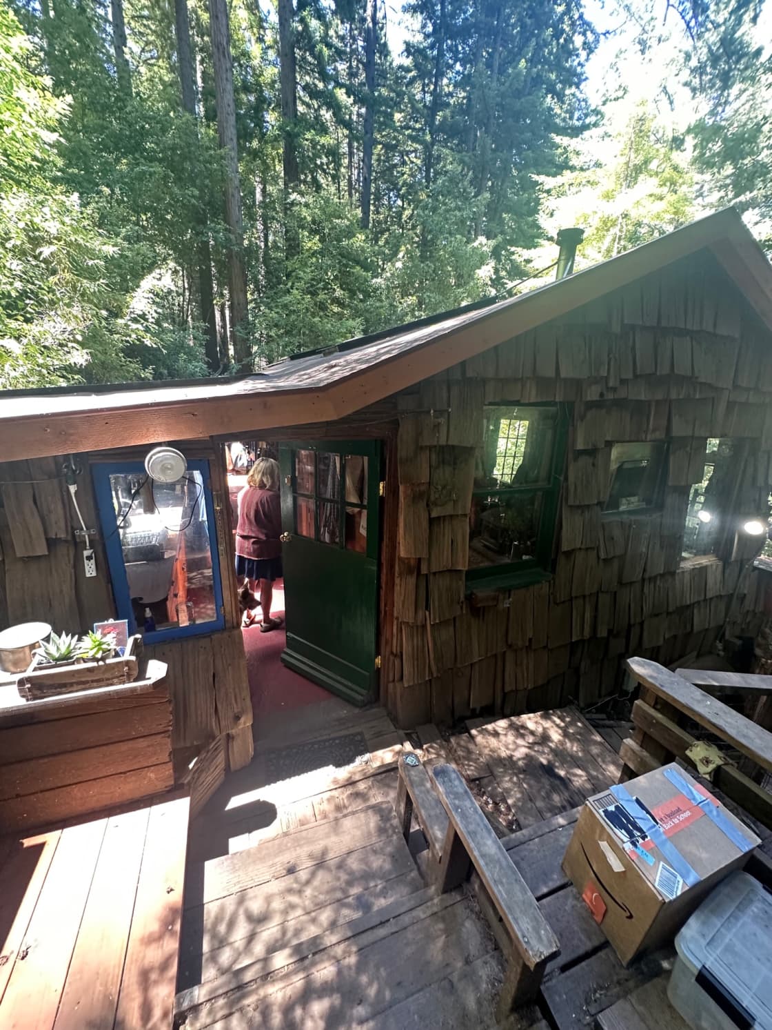 Enchanted Off-Grid Redwood Cabins
