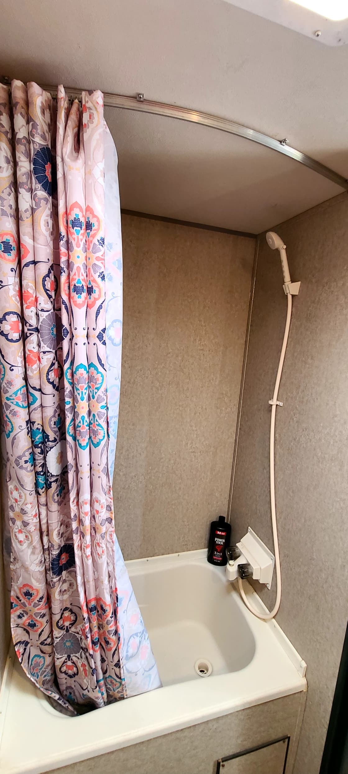 Freshen up at The Cozy Camper @ Hill Horizon with a hot shower.