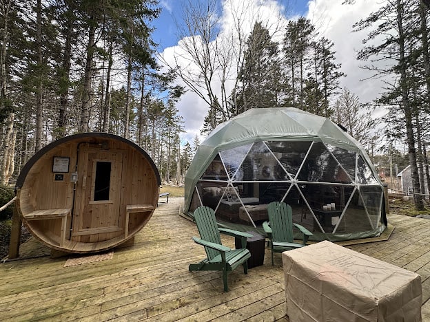 Glamping Dome Near Peggy’s Cove