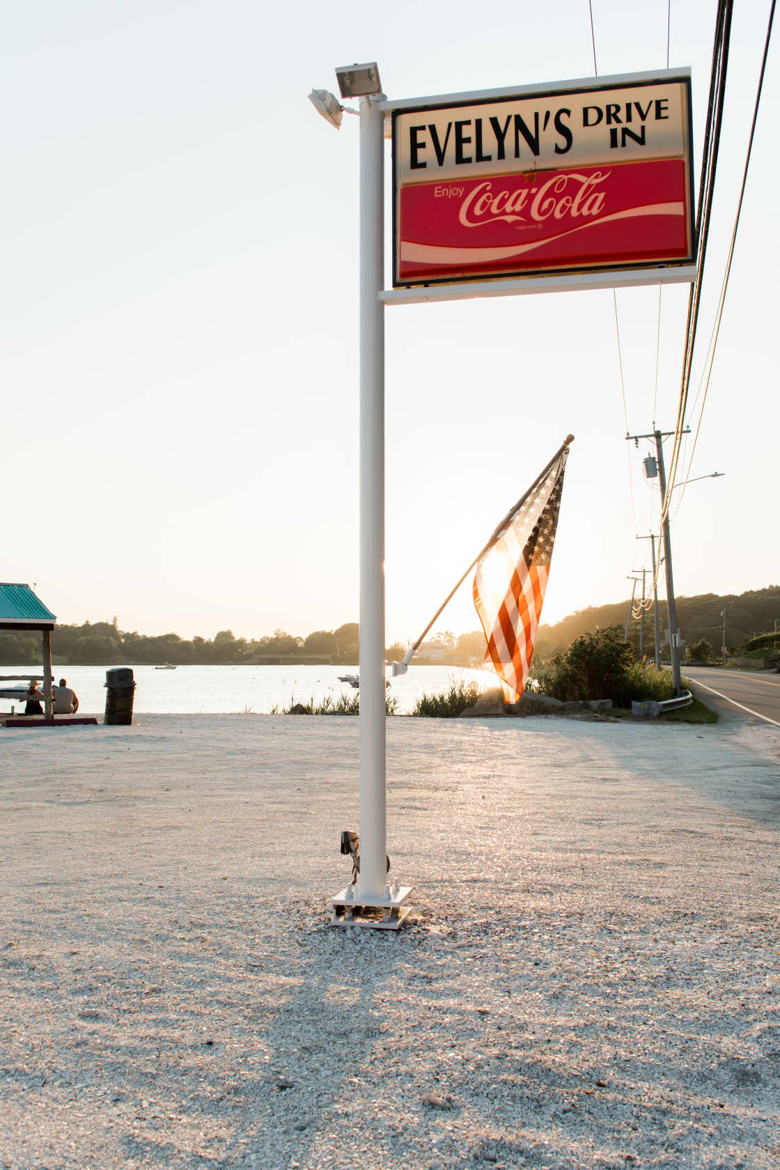 Evelyn's Historic Drive-inn Waterfront Restaurant- 5 minute Drive away