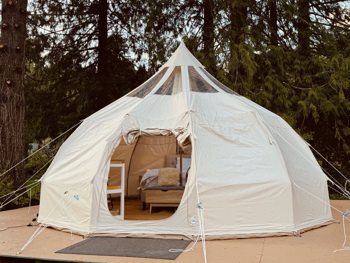 Glamping On The Rivers Edge