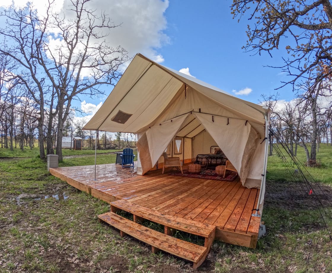 Glamping and Camping near Mt Hood