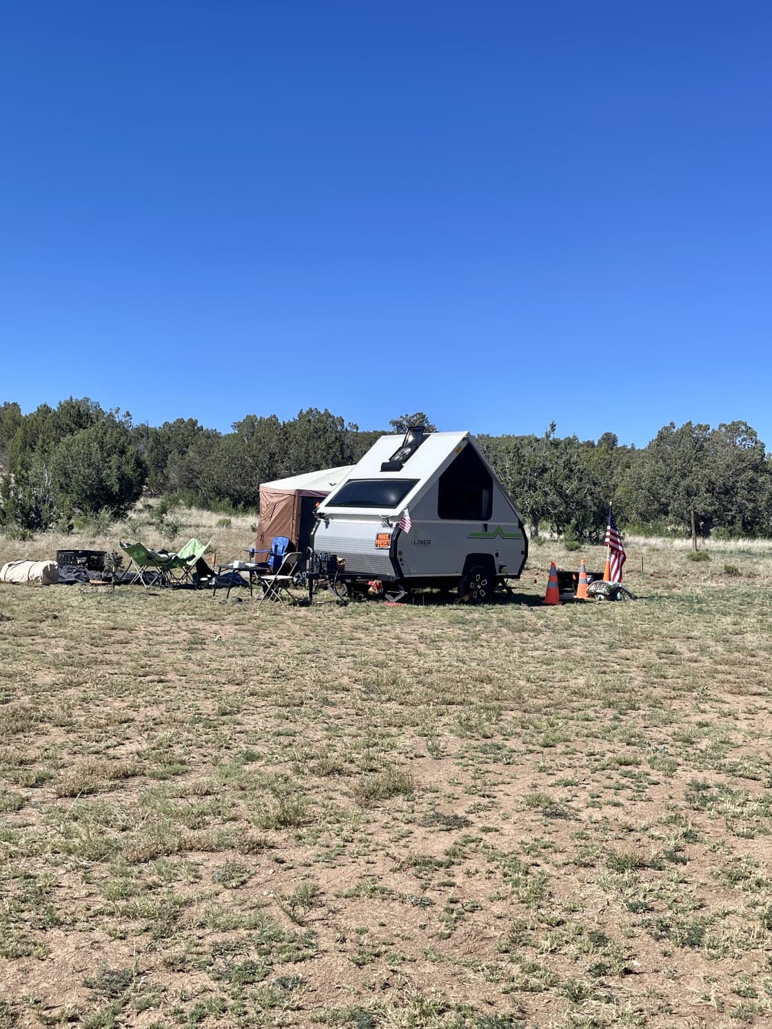 Camping near Seligman, AZ!