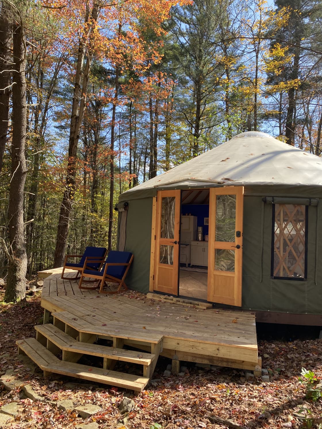 Glamping Yurt in Woods of Franklin