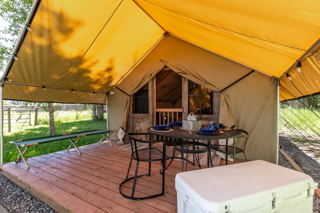 TroutChasers Glamping Tent