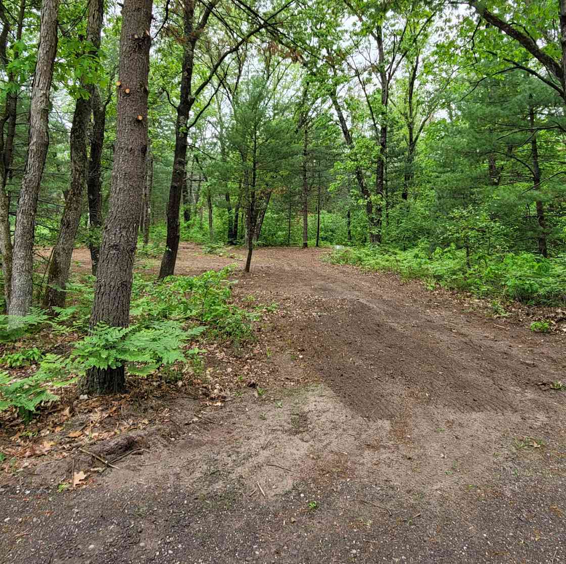 Trailerwood Hipcamp in White Cloud, Michigan