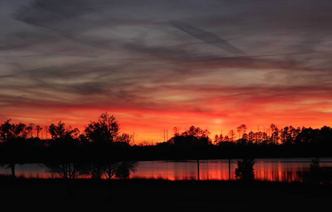 Amazing Sunsets on Blackwater Creek