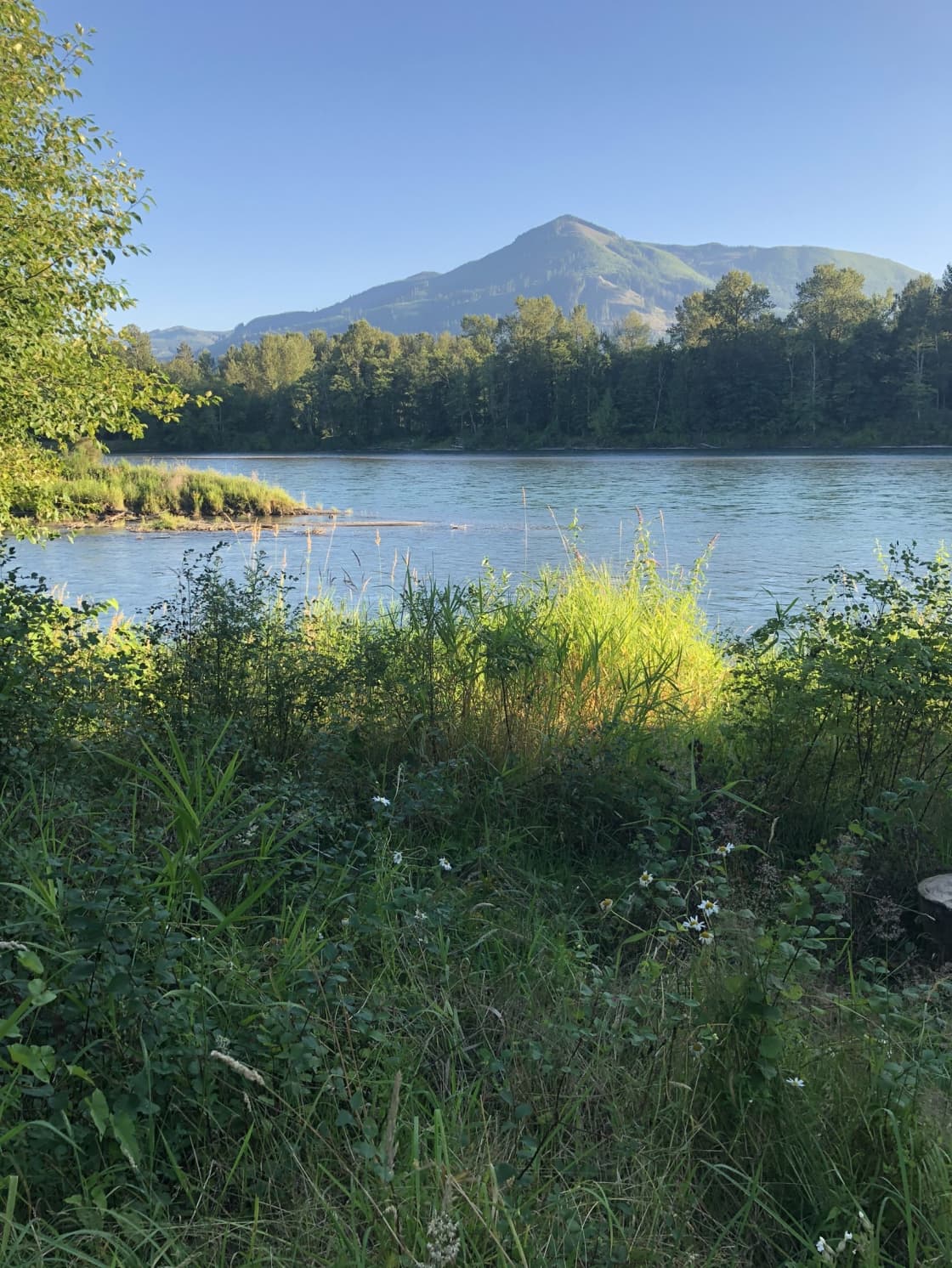 Camping on the Skagit River