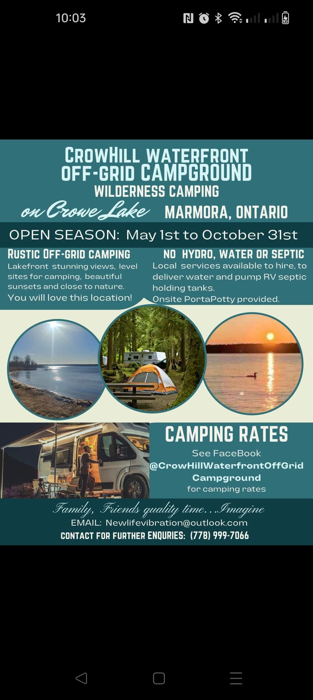 Crowe Hill Waterfront RV/Campground